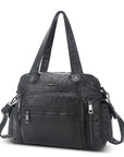 Relaxed Carryall Shoulder Bag with Long Handles
