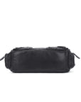 Women’s Moto Buckle Multi-Pocket Convertible Satchel Bag