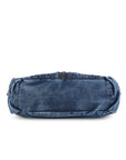 Y2K V-Zip Denim Hobo Shoulder-Crossbody Bag