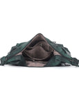 Shoulder Bag – Vintage Cargo Hobo with Flower Charms