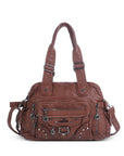 Women's Design Vintage Tote Y2K Leather Inspired Shoulder Bag