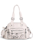 Women's Design Vintage Tote Y2K Leather Inspired Shoulder Bag