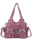 Purse With Silver Hardware 90s Style Crossbody Bag For Women