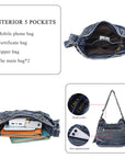 Ladies personality chic vintage backpack/satchel shoulder bag-Angelkiss Bag