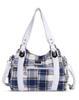 Y2k Grunge Leopard Shoulder Bag with Removable Strap