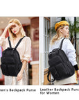 Washed Large Capacity Multi-Pocket Backpack