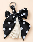 Flower Purse Charm & Keychain with Hanging Blooms