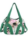 Tie-Dye Printed Hobo Bag for Everyday Carry