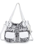 Handmade tie dye creative large capacity Hobo Bag | Angelkiss Bag-Angelkiss Bag