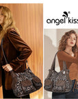 Edgy Y2K Hobo Shoulder Bags for Women