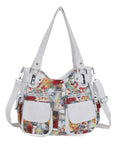 Handmade tie dye creative large capacity Hobo Bag | Angelkiss Bag-Angelkiss Bag