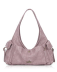 Vintage Moto Crescent Shoulder Bag