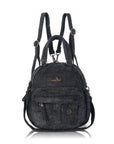 Classic Small Denim Backpack For Women