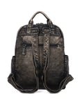 Retro large capacity stylish comfortable durable backpack-Angelkiss Bag