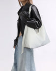 Angel Kiss vintage woven bag women's tote bag-Angelkiss Bag