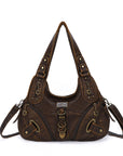 Hobo style retro shoulder purse-Angelkiss Bag