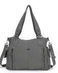 Angel Kiss Ladies solid color vintage handbag-Angelkiss Bag
