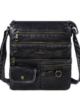 Vintage solid color fashion crossbody bag-Angelkiss Bag