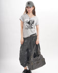 Vegan Leather Shoulder Hobo Purse with Multi-Pocket