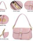 Mini Suede Convertible Shoulder Bag
