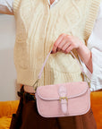 Mini Suede Convertible Shoulder Bag