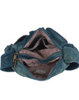 Y2K Multi-Pocket Cargo Satchel Bag for Shoulder or Crossbody Carry