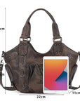 Drawstring Detail Shoulder Bag – Casual Convertible Crossbody