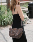 Drawstring Detail Shoulder Bag – Casual Convertible Crossbody