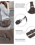 Drawstring Detail Shoulder Bag – Casual Convertible Crossbody