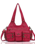 Cargo Pocket Hobo Shoulder Bag