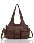 Cargo Pocket Hobo Shoulder Bag