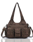 Cargo Pocket Hobo Shoulder Bag