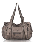 Slouchy Hobo Tote Bag & Convertible Daily Traveler Bag