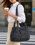 Slouchy Hobo Tote Bag & Convertible Daily Traveler Bag