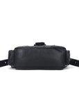 Vintage Washed Crescent Shoulder Bag - Y2K Multi-Pocket Underarm Crossbody Purse