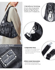 Leopard & Tie-Dye Hobo Shoulder Bag