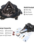 Purse With Silver Hardware 90s Style Crossbody Bag For Women