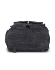 Denim Convertible Backpack Purse with Studded Strap
