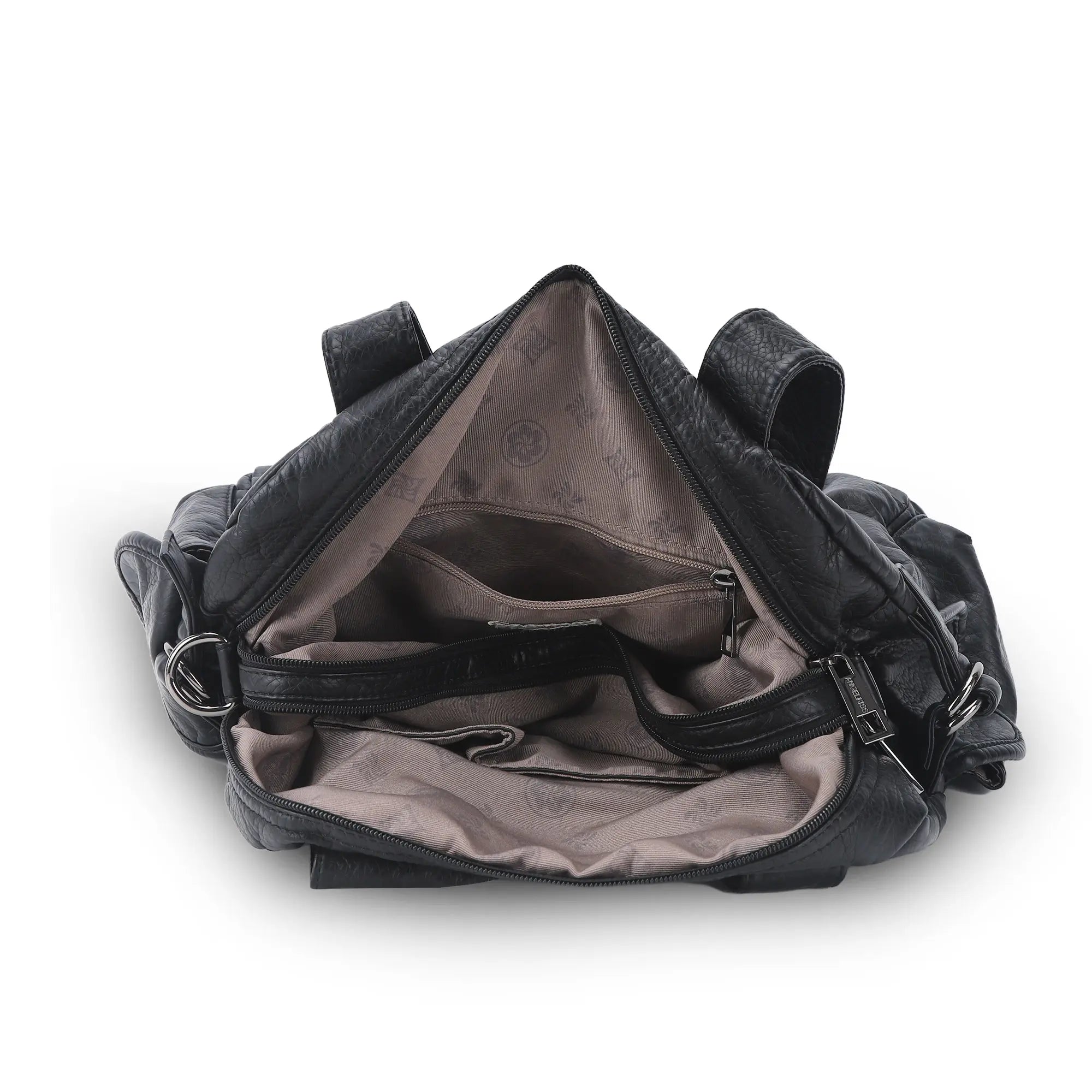 Relaxed Carryall Shoulder Bag with Long Handles