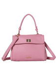 Minimalist Vegan Leather Top Handle Crossbody Bag