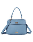 Minimalist Vegan Leather Top Handle Crossbody Bag