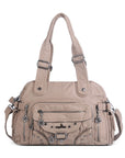 Women's Design Vintage Tote Y2K Leather Inspired Shoulder Bag 