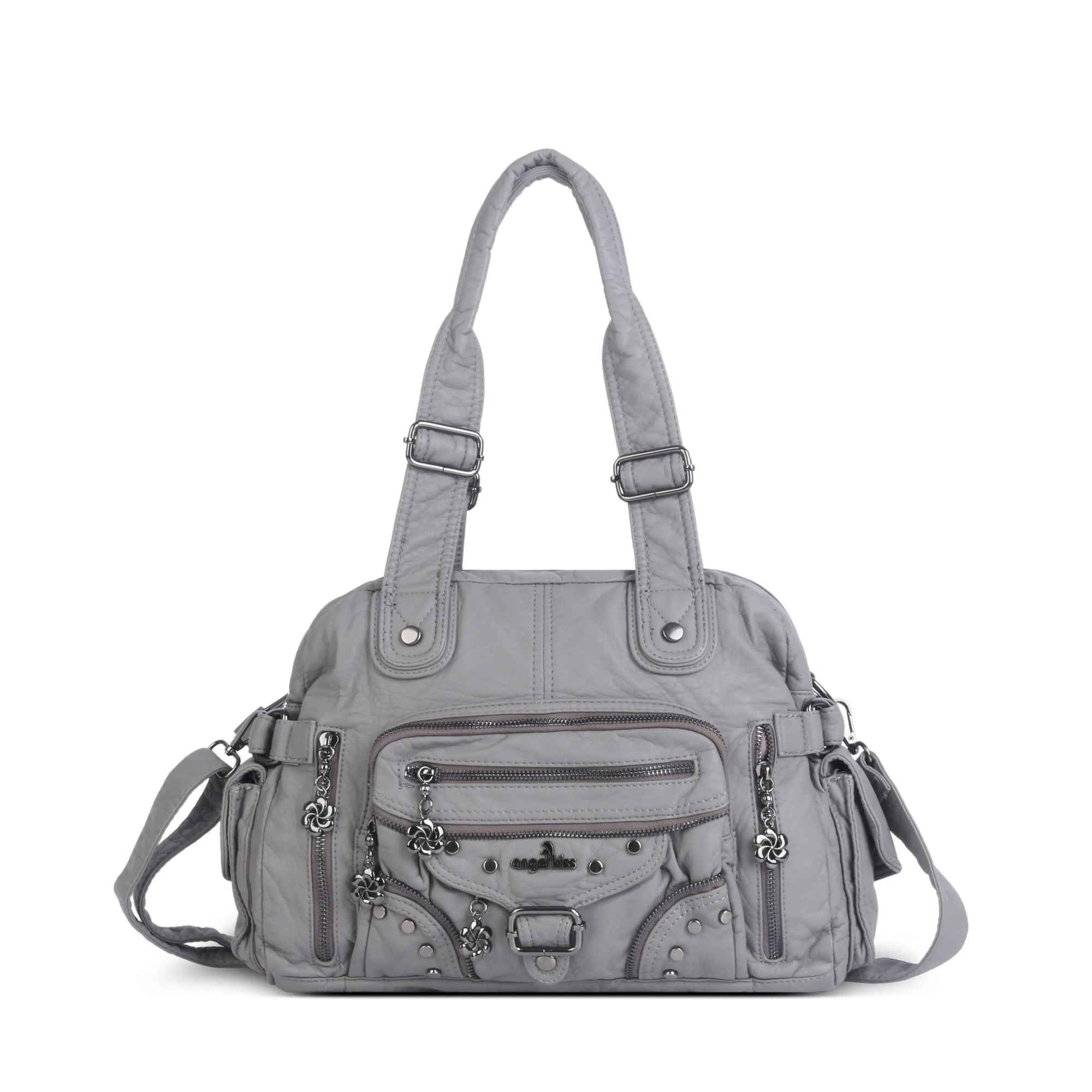 Women's Design Vintage Tote Y2K Leather Inspired Shoulder Bag 