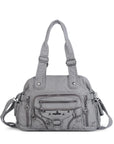Women's Design Vintage Tote Y2K Leather Inspired Shoulder Bag 