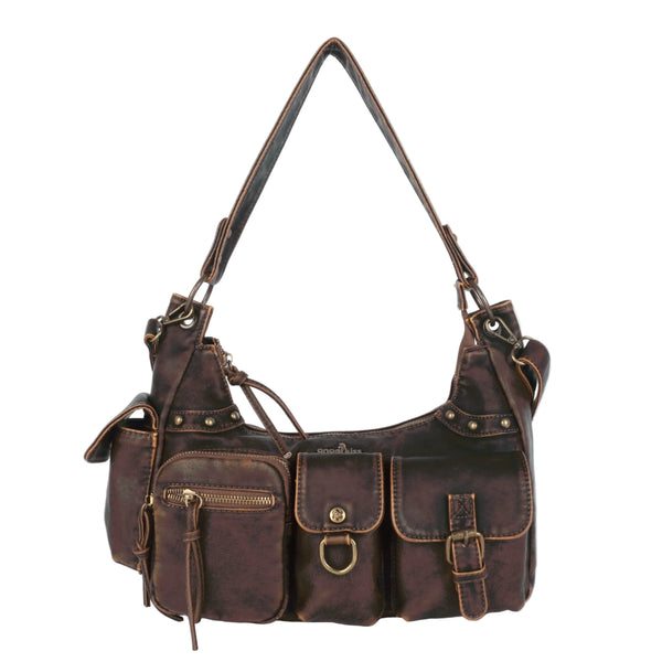 Small Multi-Pocket Shoulder & Crossbody Bag