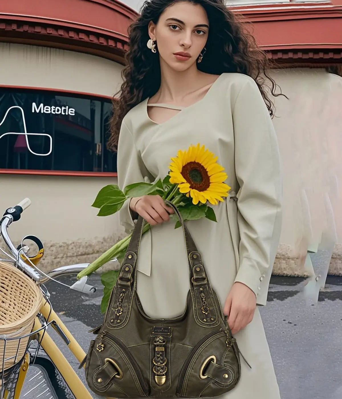 Commuting, shopping, dating ¨C one bag does it all. AngelKiss bags give you effortless sophistication.