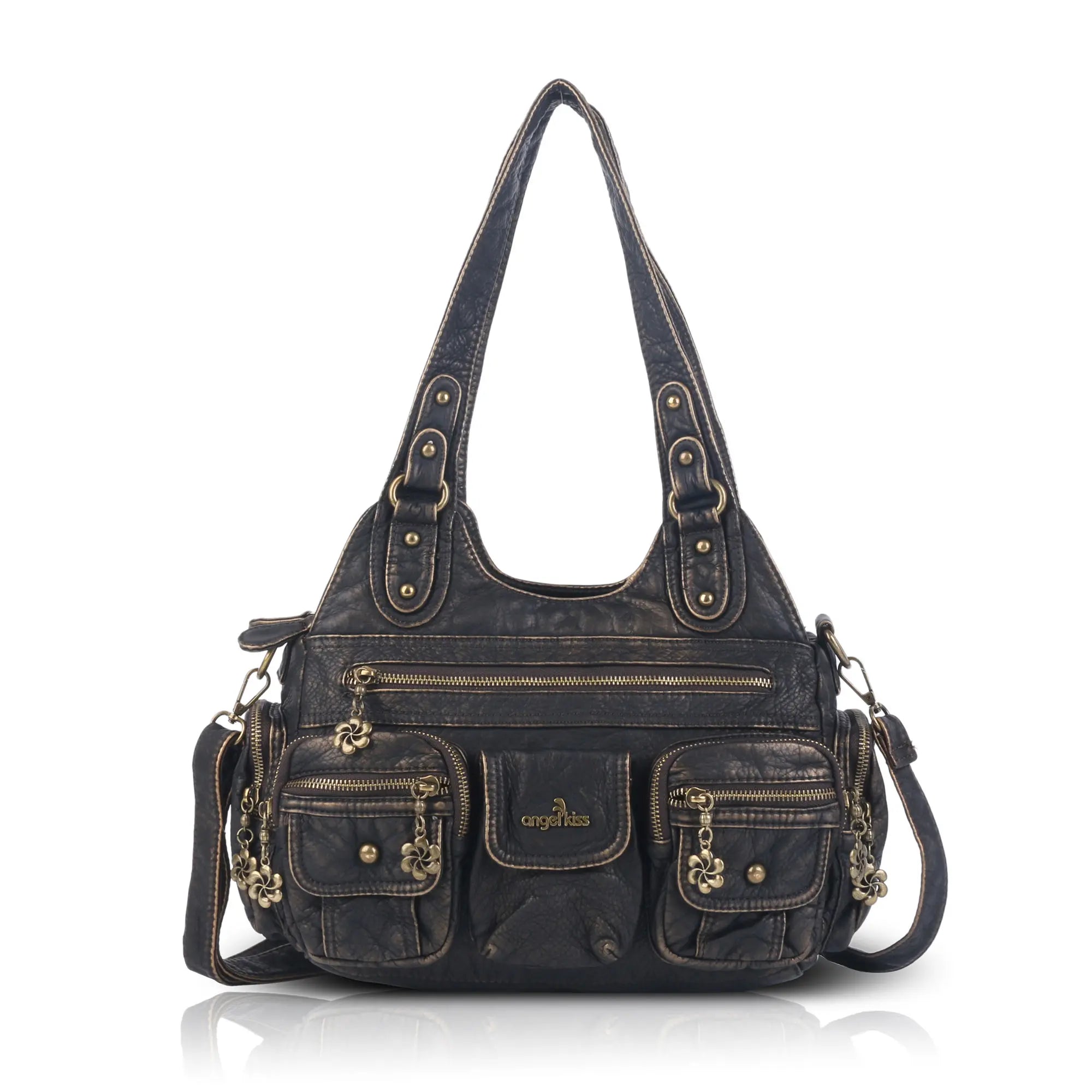 Cargo Pocket Hobo Shoulder Bag
