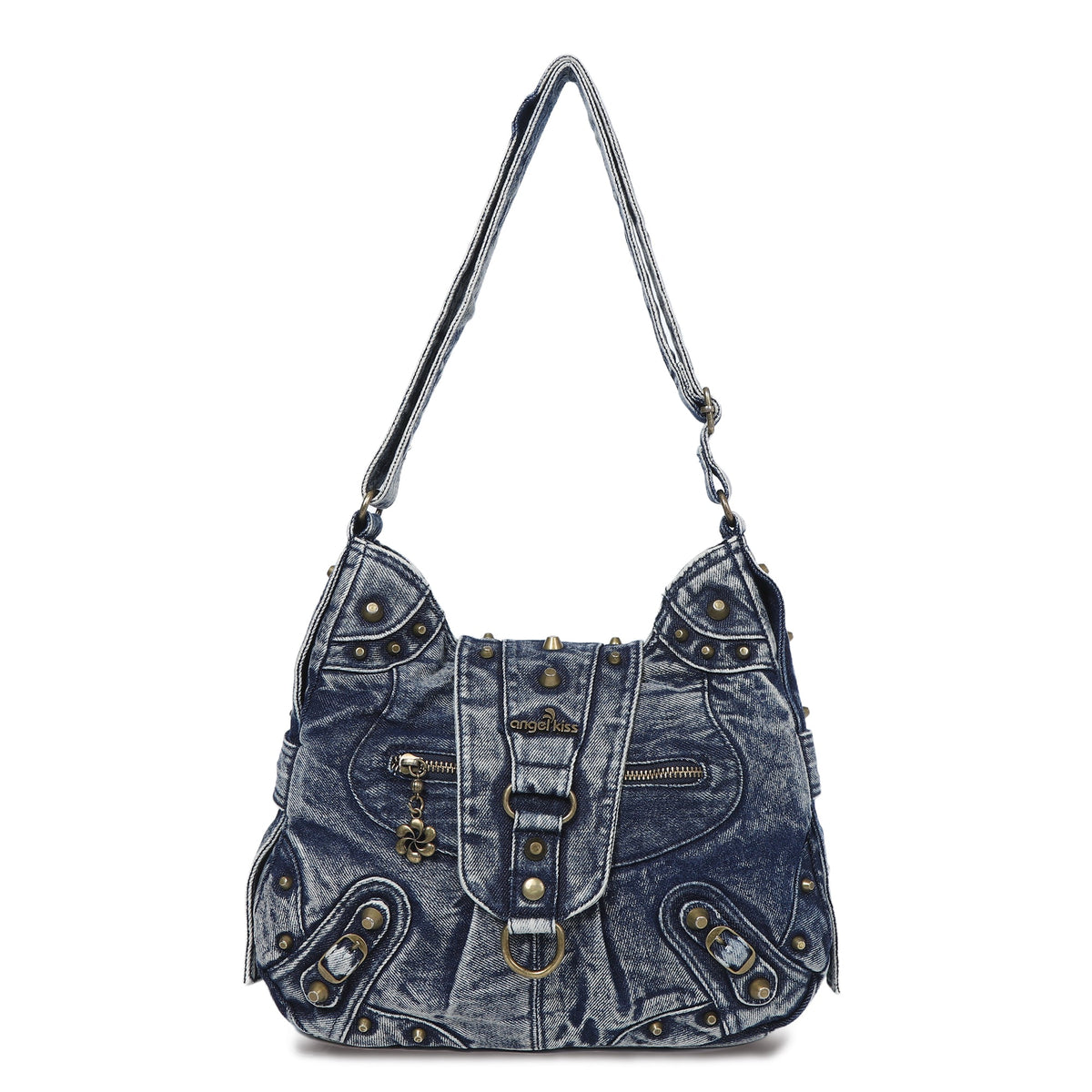 Ladies personality chic vintage backpack/satchel shoulder bag-Angelkiss Bag