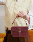 Mini Suede Convertible Shoulder Bag