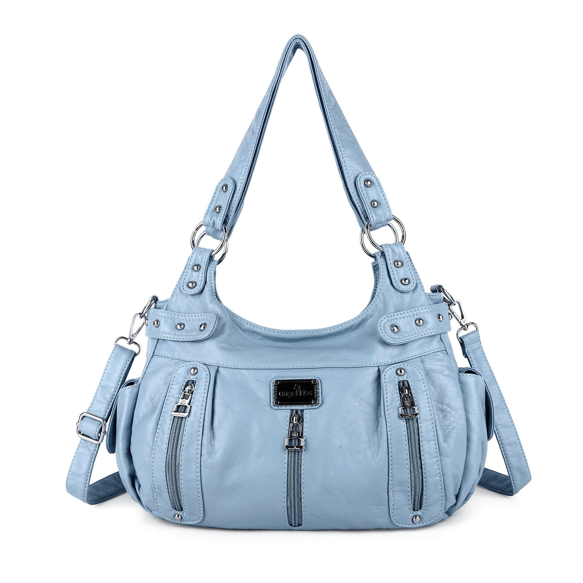 Stylish women's large capacity shoulder bags and hobo bags-Angelkiss Bag